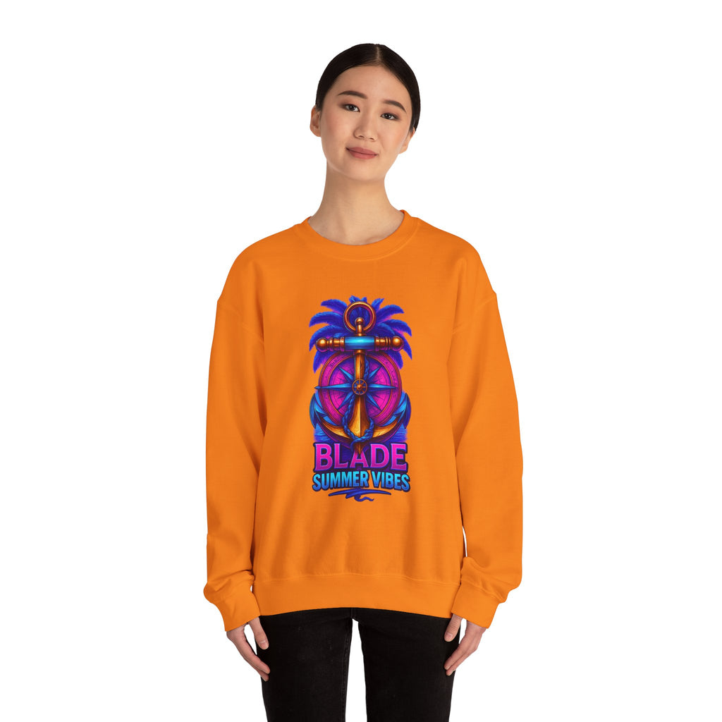 Anchor Compass Unisex Crewneck Sweater