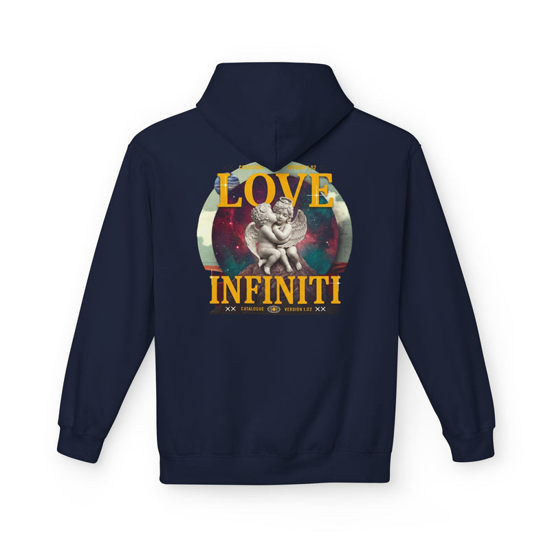 Celestial Love, Infiniti Unisex Couples Hoodie