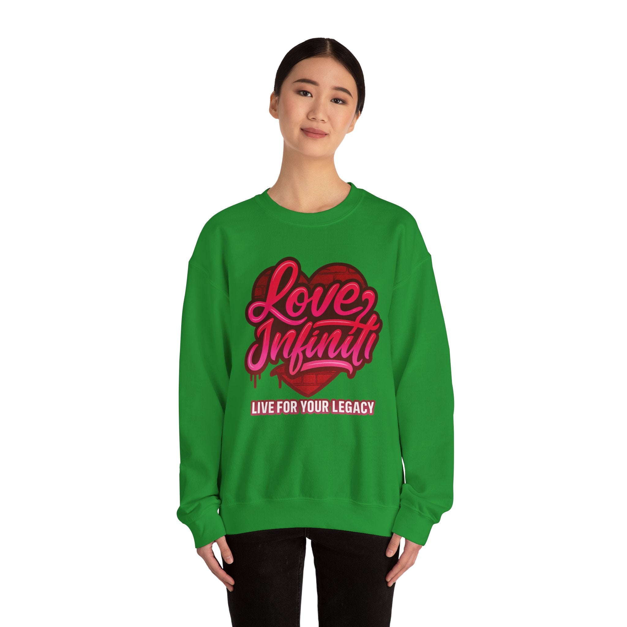 Love, Infiniti Street Vibes Unisex Crewneck Sweater