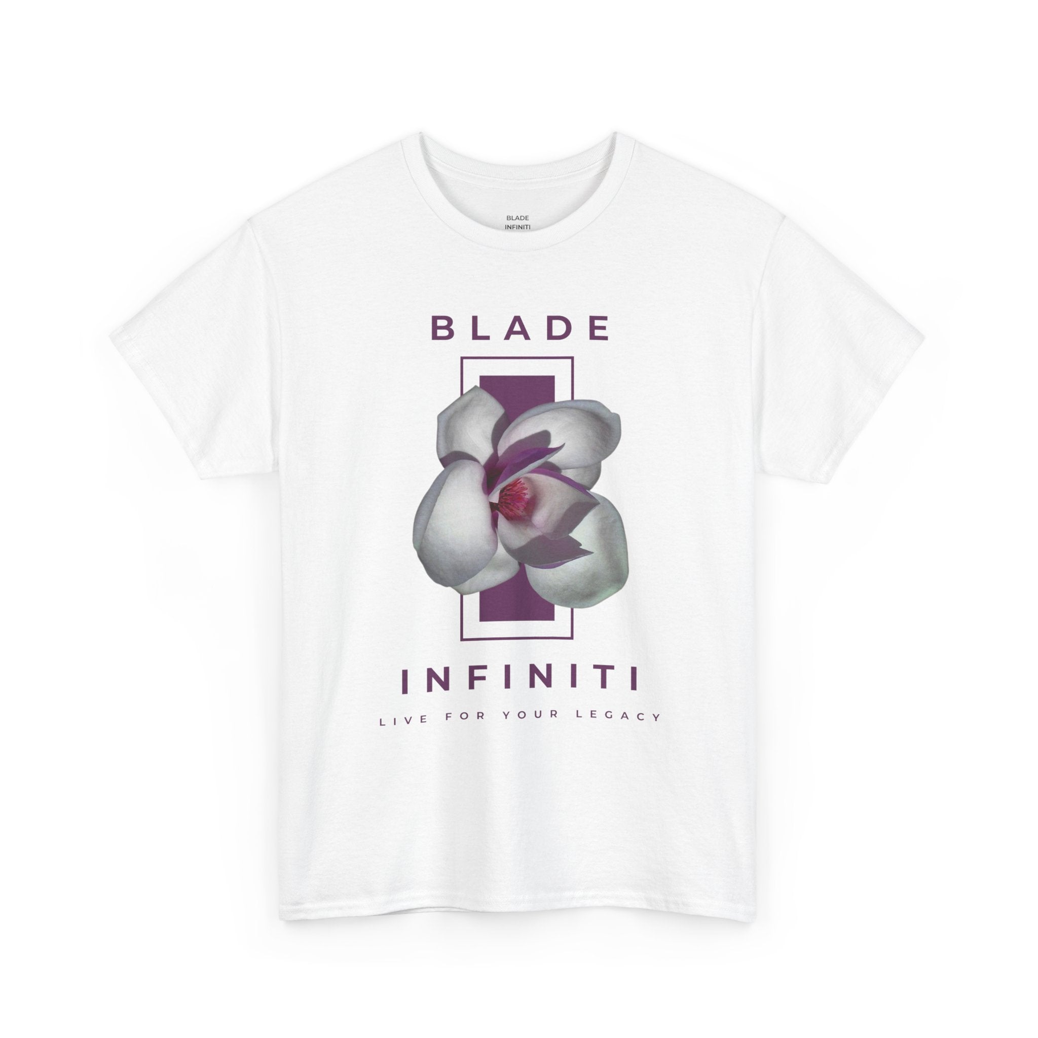 Essence of Infiniti Deep Acai Purple Floral T-Shirt