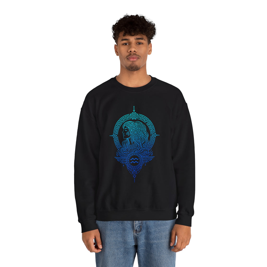 Aquarius Zodiac Unisex Sweater