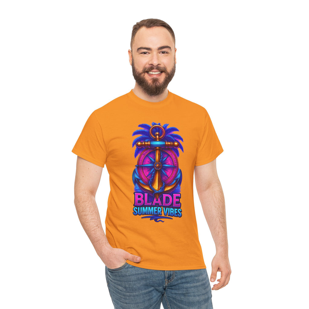 Anchor Compass Multi Blue/Pink T-Shirt