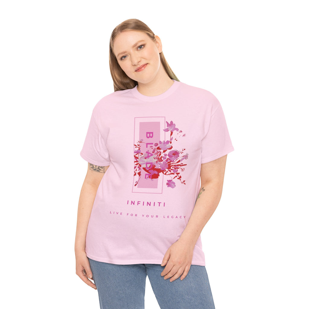 Bloom Bae Pink/Red Floral T-Shirt