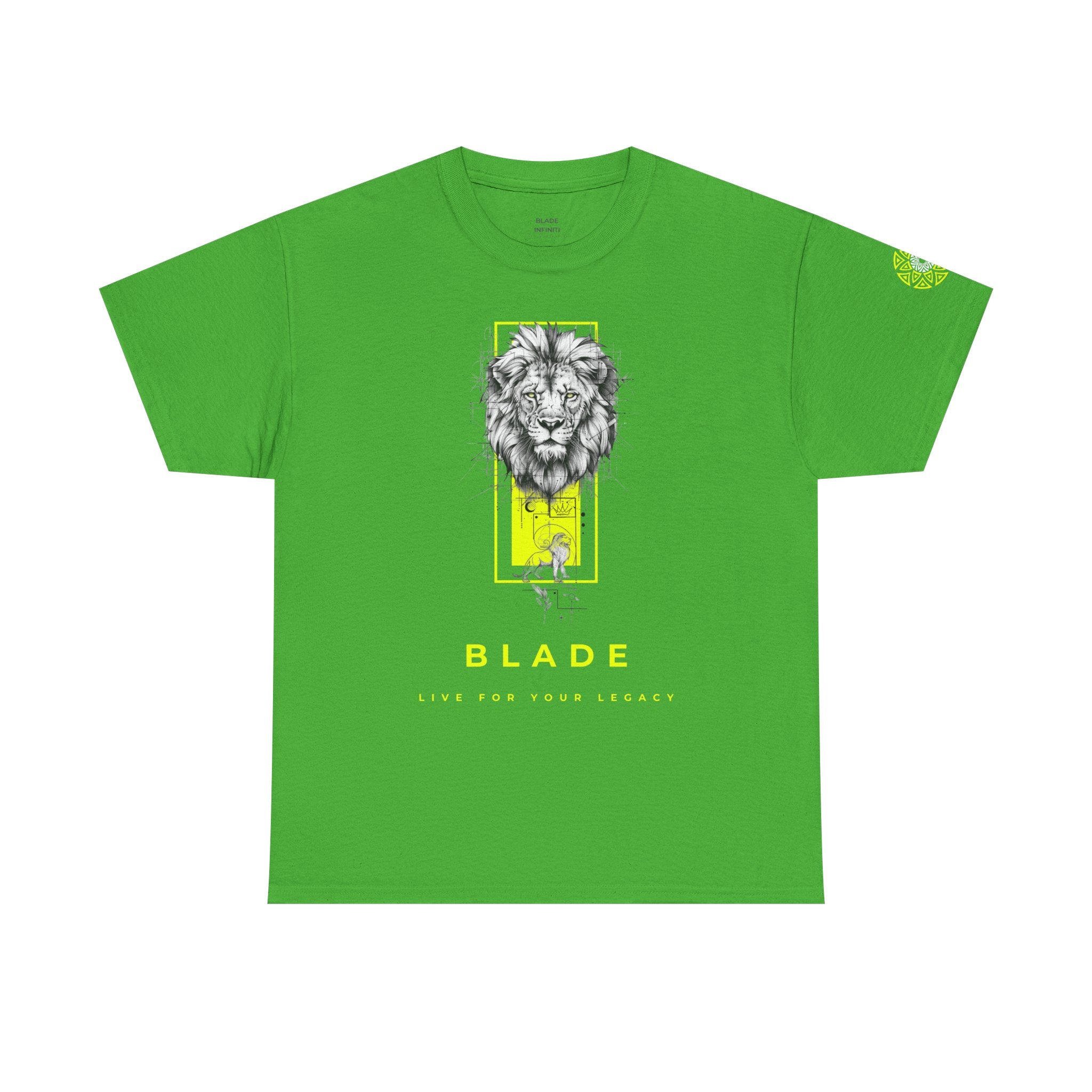 Legacy King Neon Green Lion T-Shirt