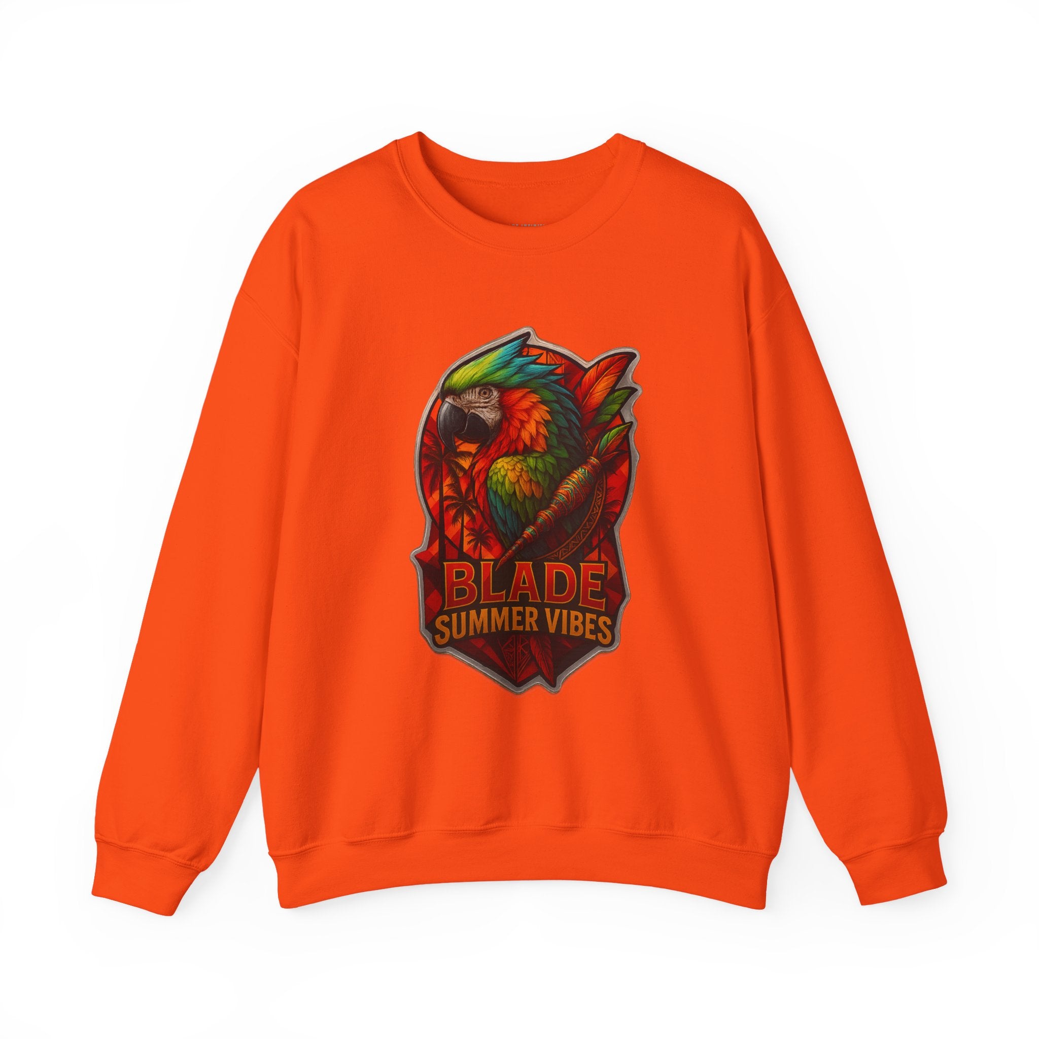 Aztec Parrot Unisex Crewneck Sweater