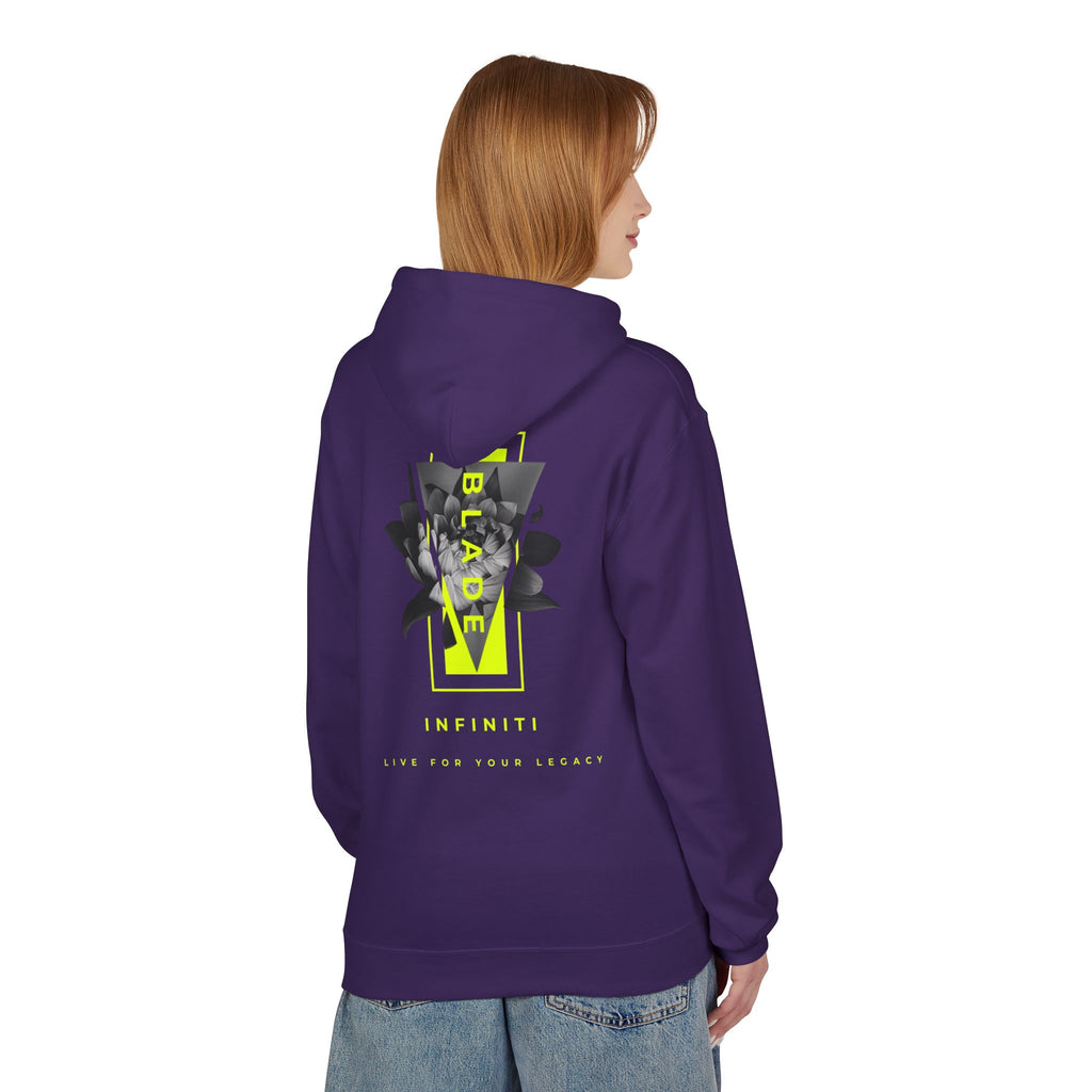 Flora Essence Neon Green Version 2 TX Floral Hoodie
