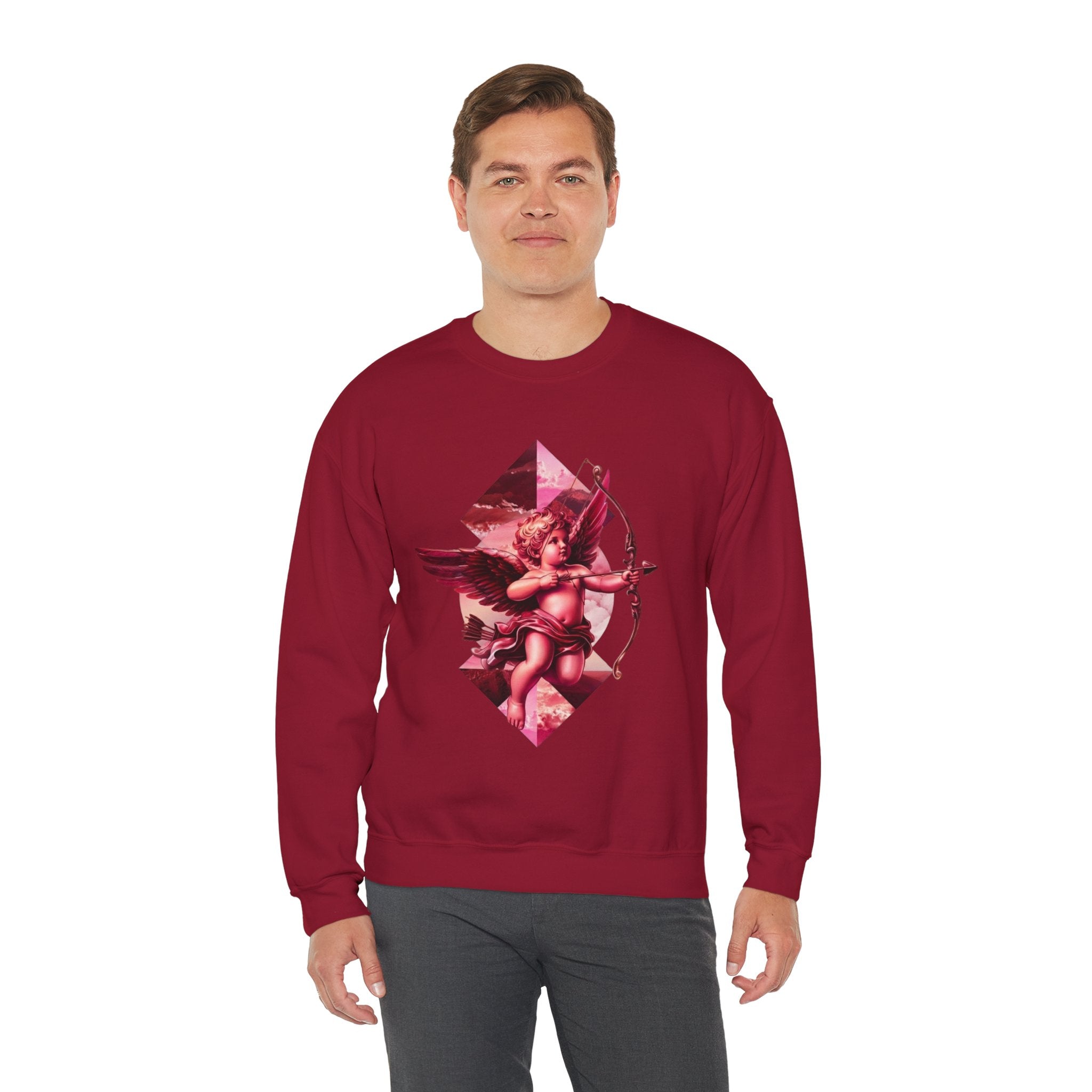 Cupid's Bow + Arrow - Love, Infiniti Unisex Crewneck Sweater