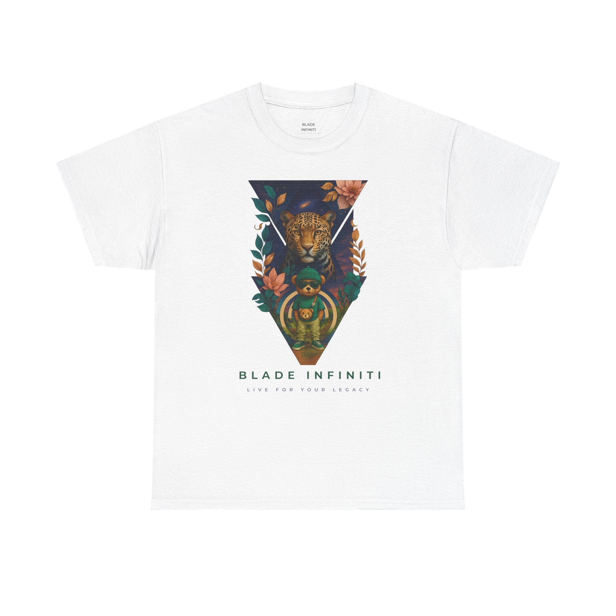 Bladeverse Galactic Jungle Leopard/Teddy Bear T-Shirt