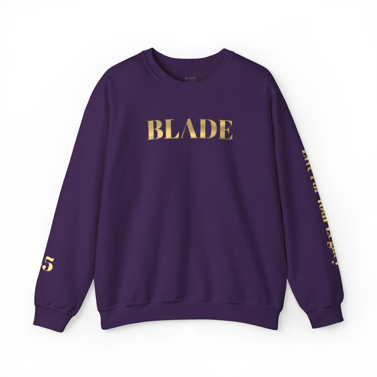 Blade Legacy Metallic Gold Crewneck Sweater