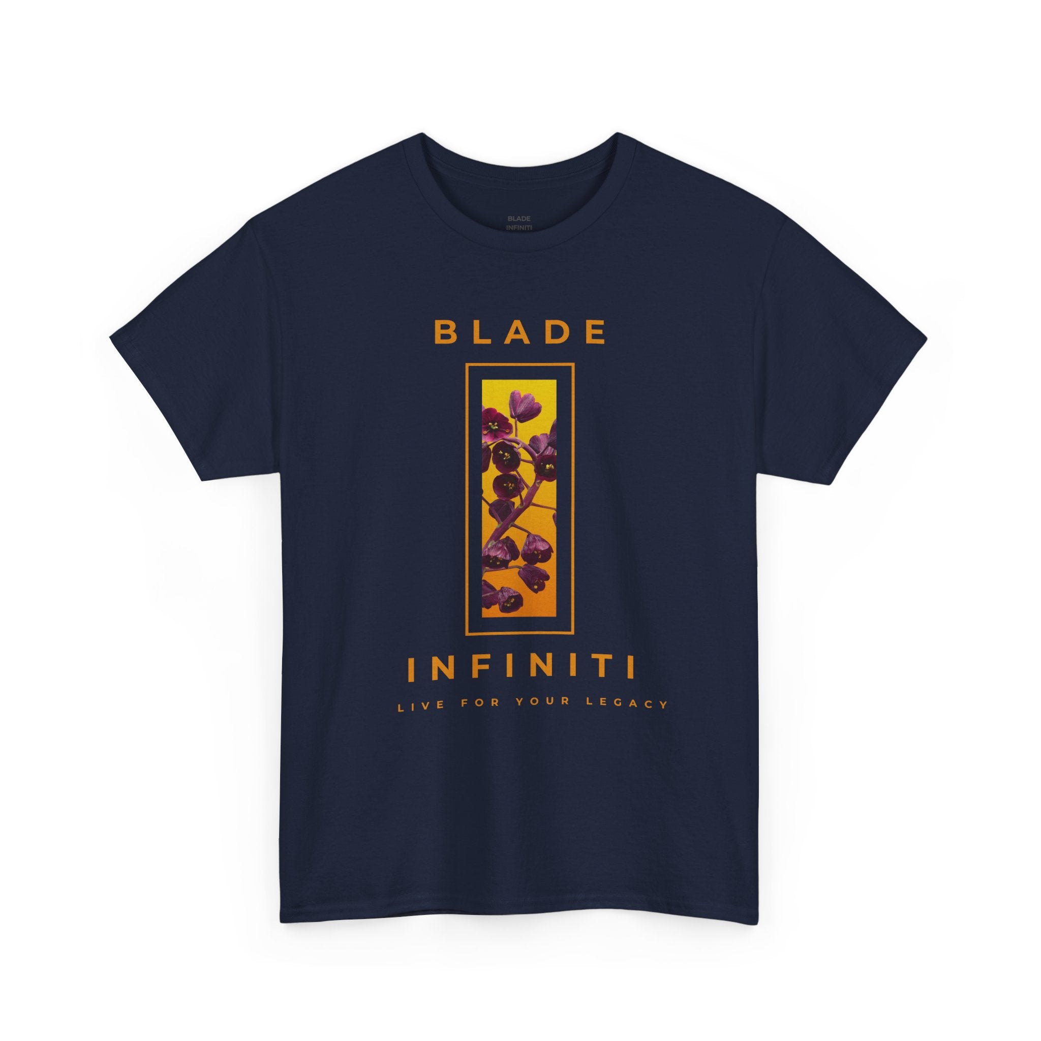 Essence of Infiniti Orange/Purple/Floral T-Shirt
