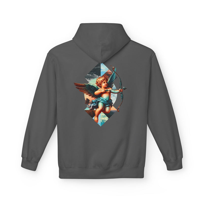 Cupid's Bow Blue + Arrow - Love, Infiniti Hoodie