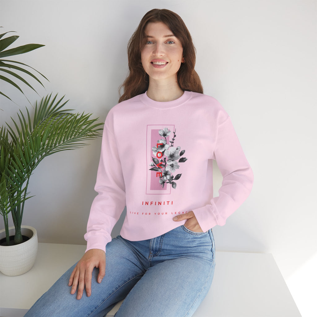 Bloom Bae Red Floral Love, Infiniti Sweater