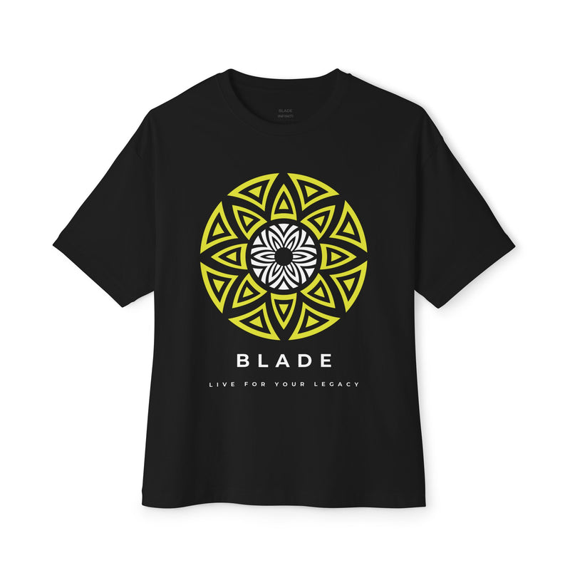 Boxy Oversized Ethereal Azteca Logo T-Shirt