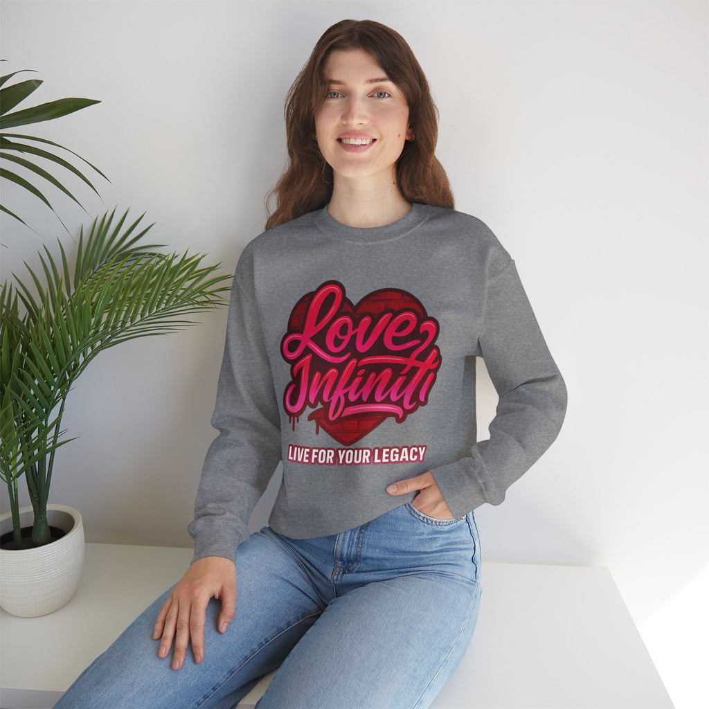 Love, Infiniti Street Vibes Unisex Crewneck Sweater