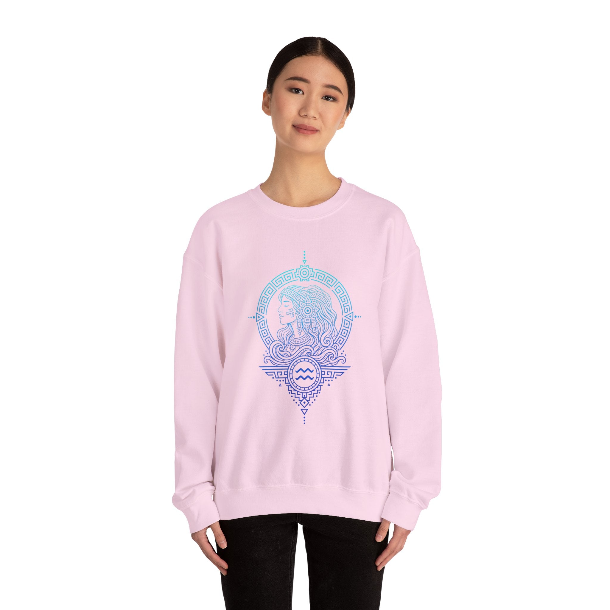 Aquarius Zodiac Unisex Sweater