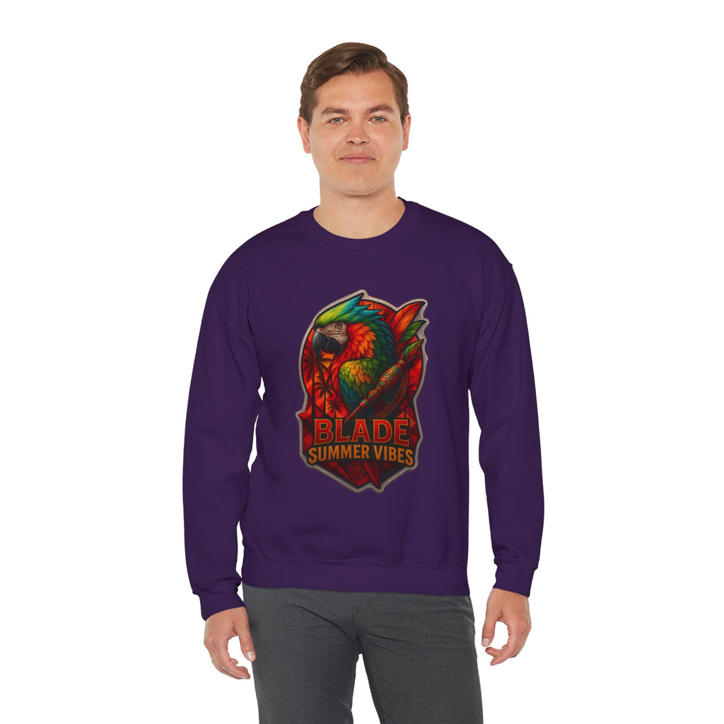 Aztec Parrot Unisex Crewneck Sweater