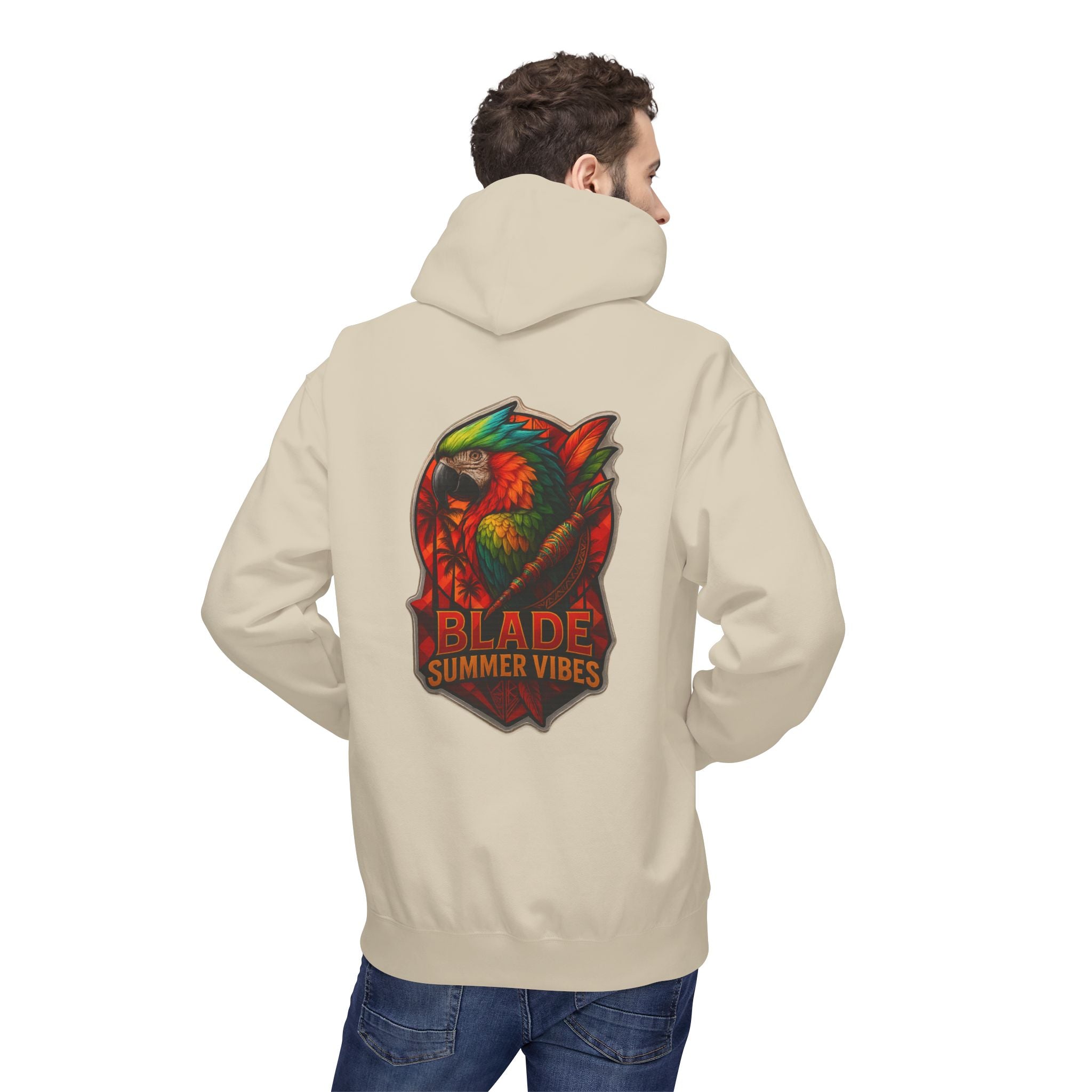 Aztec Parrot Hoodie