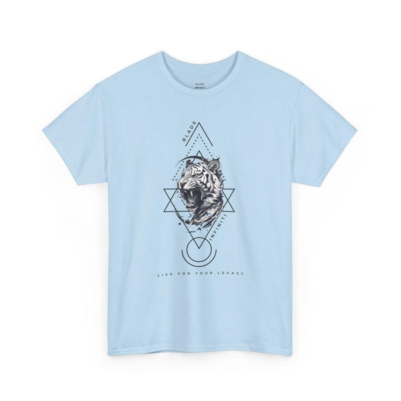 Geometric King Black TX Tiger T-Shirt