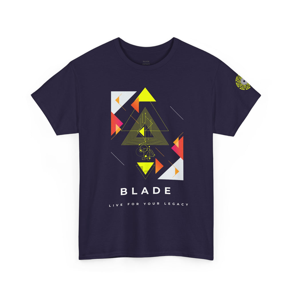 Geometric Odyssey Version 2 Neon Multi T-Shirt