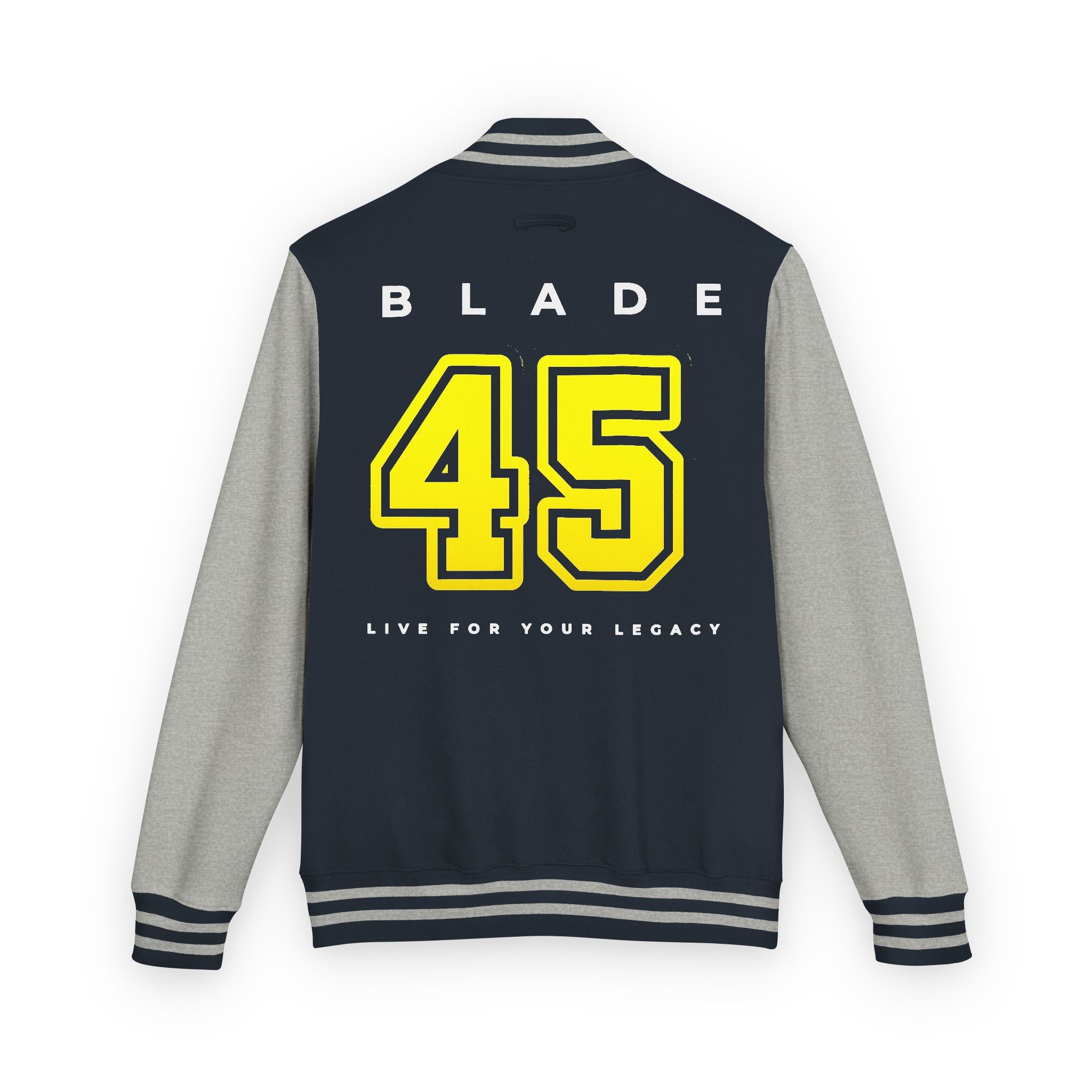Blade 45 Golden Yellow/White Letterman Jacket