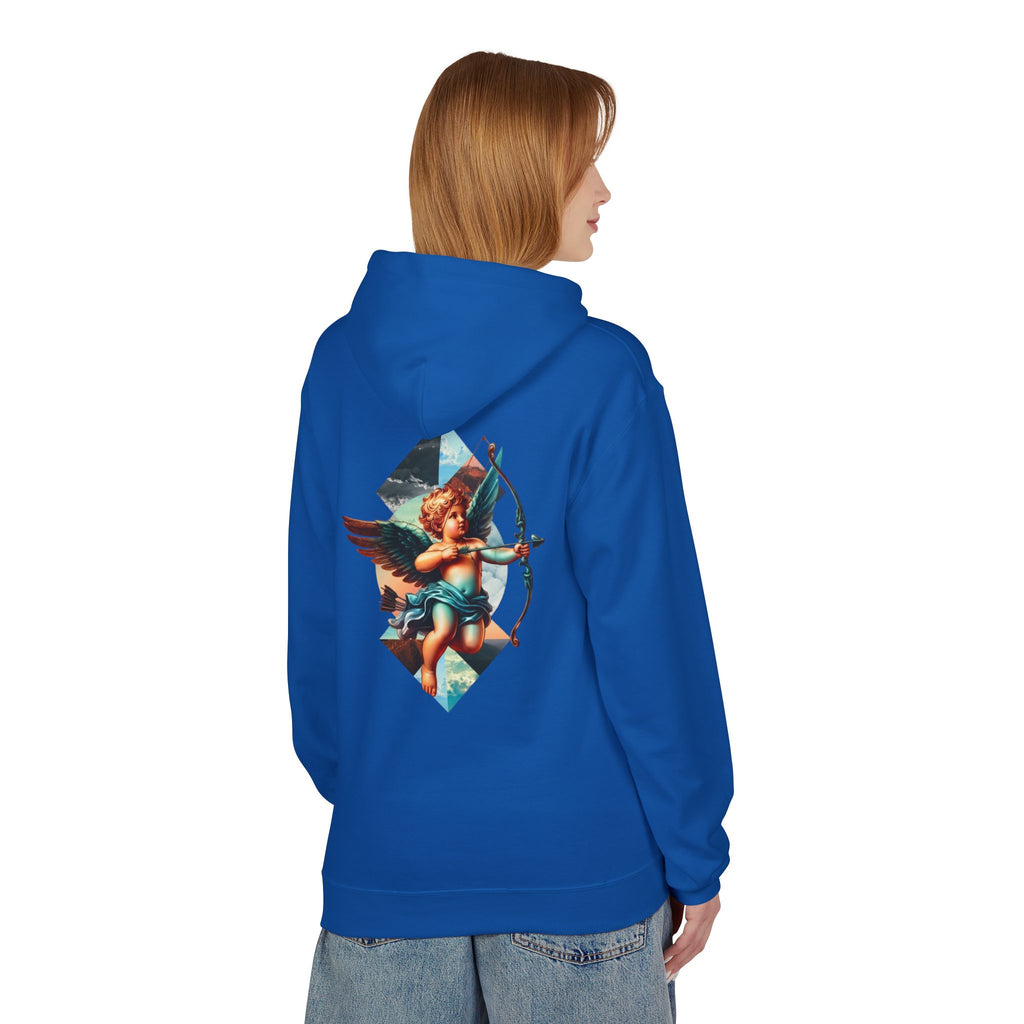 Cupid's Bow Blue + Arrow - Love, Infiniti Hoodie
