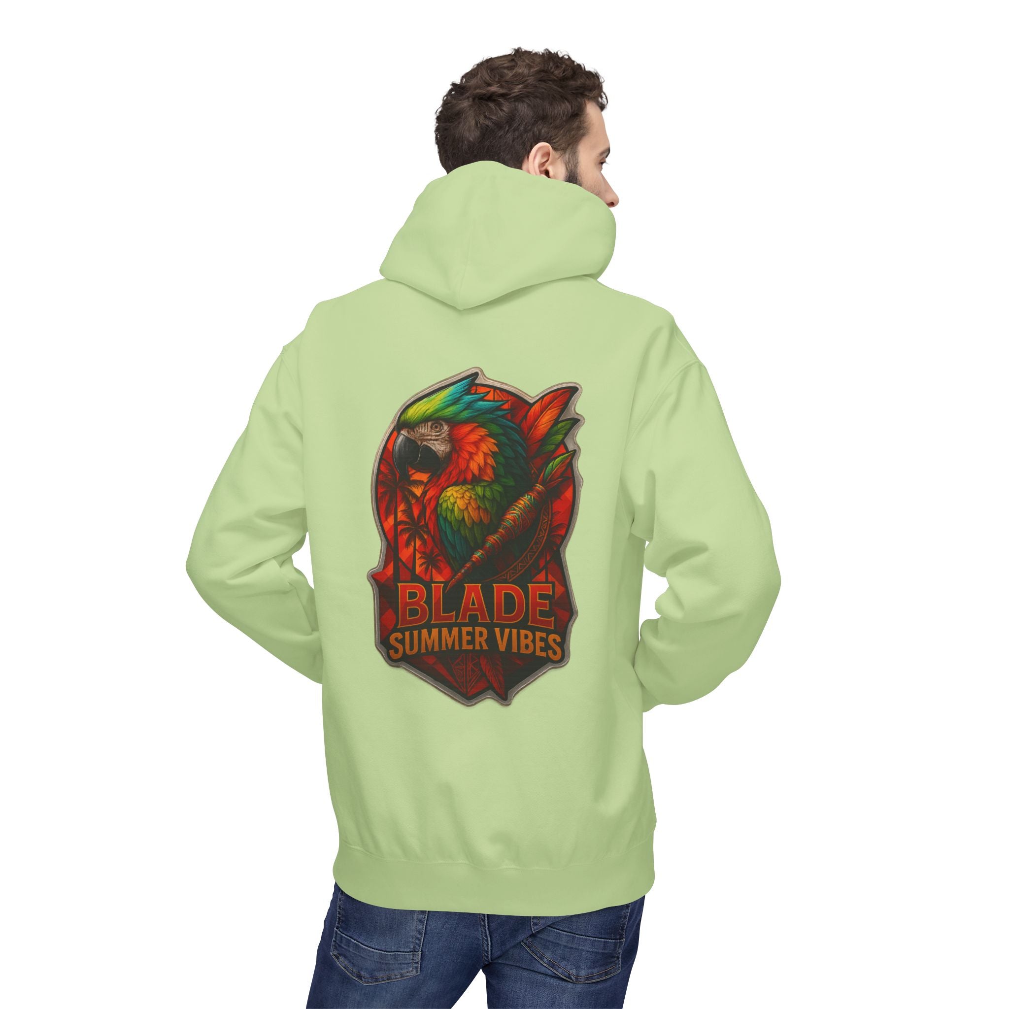 Aztec Parrot Hoodie