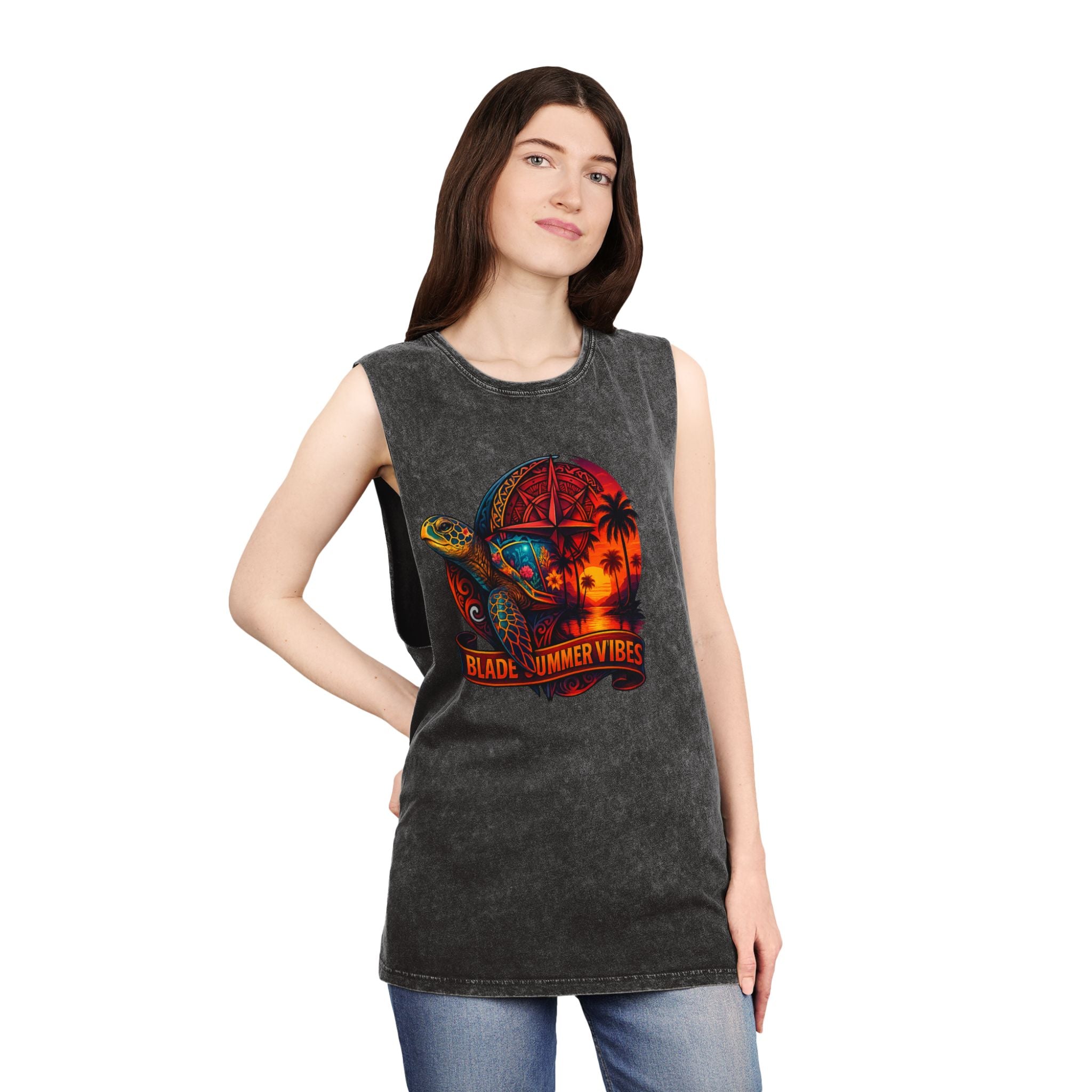 Aztec Turtle Tank Top