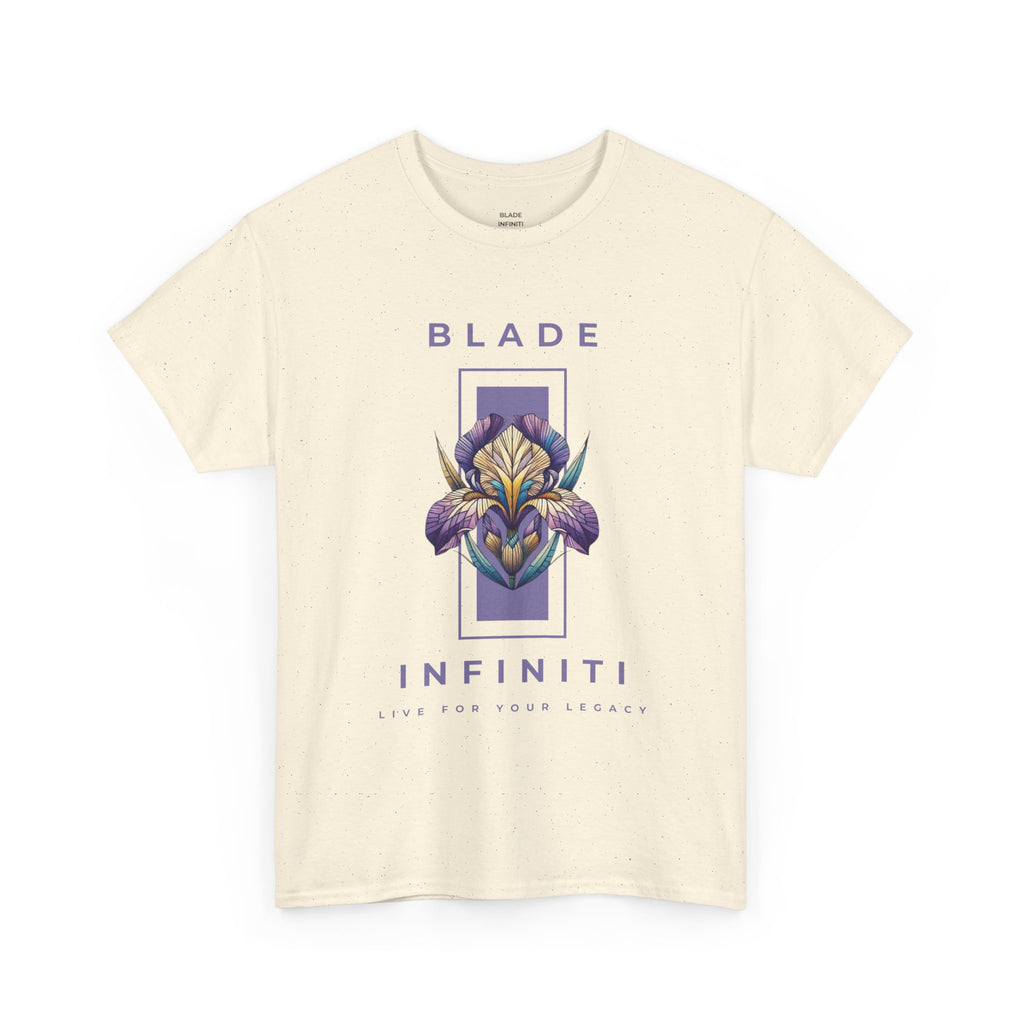 Essence of Infiniti Purple/Teal/Yellow Floral T-Shirt