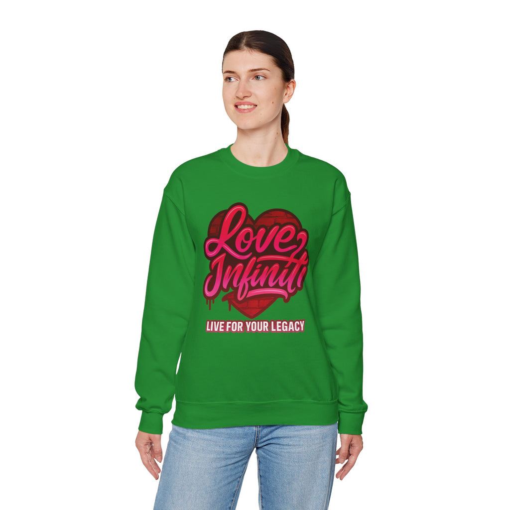 Love, Infiniti Street Vibes Unisex Crewneck Sweater