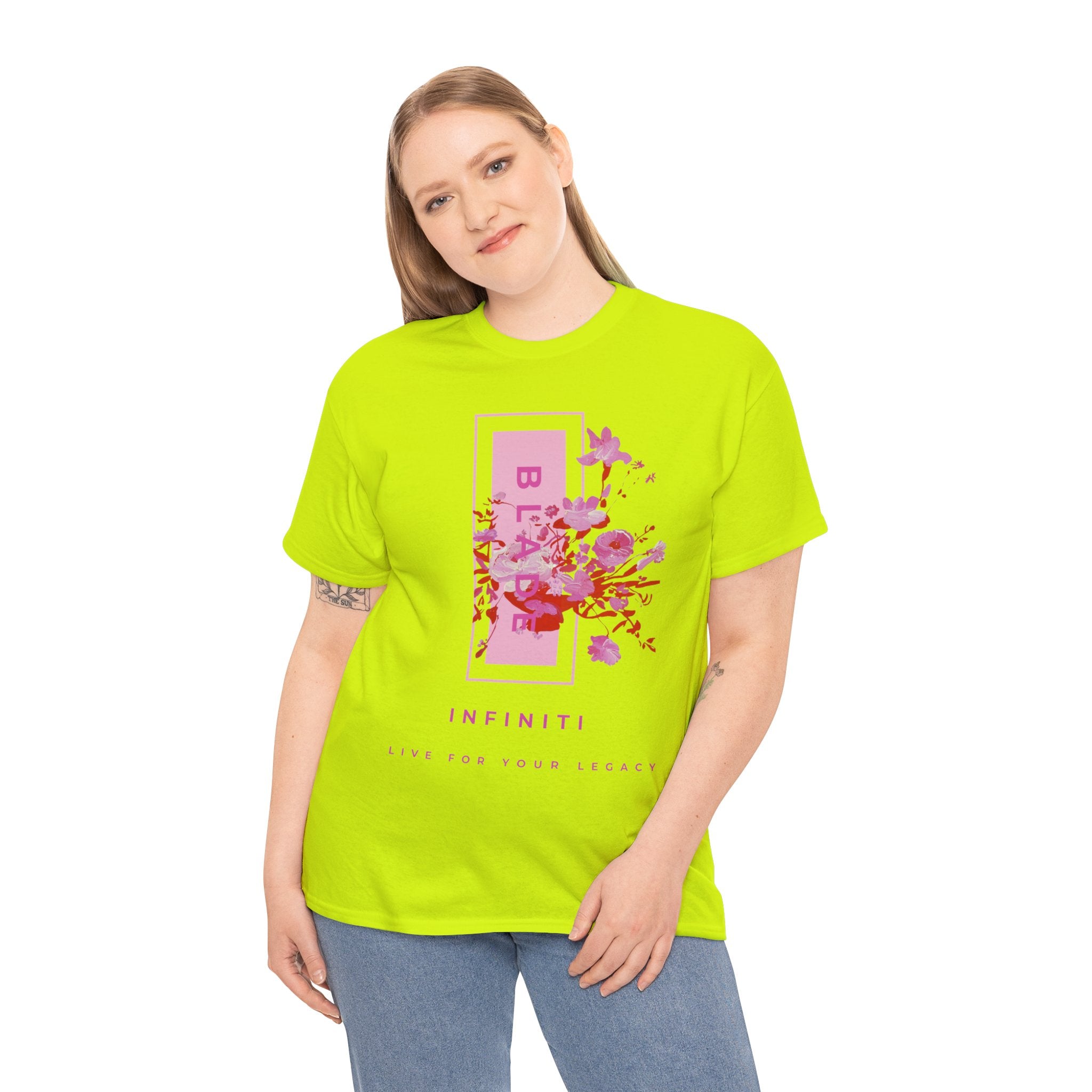 Bloom Bae Pink/Red Floral T-Shirt