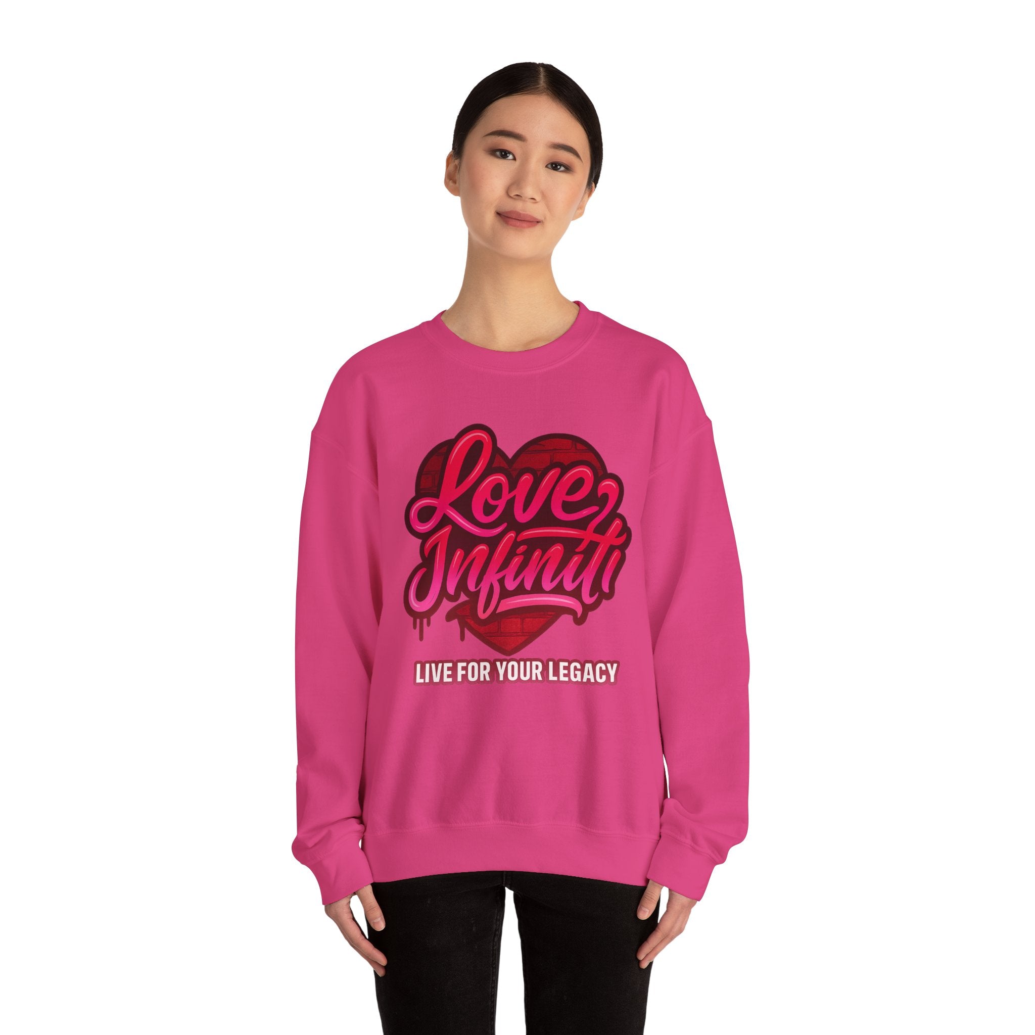 Love, Infiniti Street Vibes Unisex Crewneck Sweater