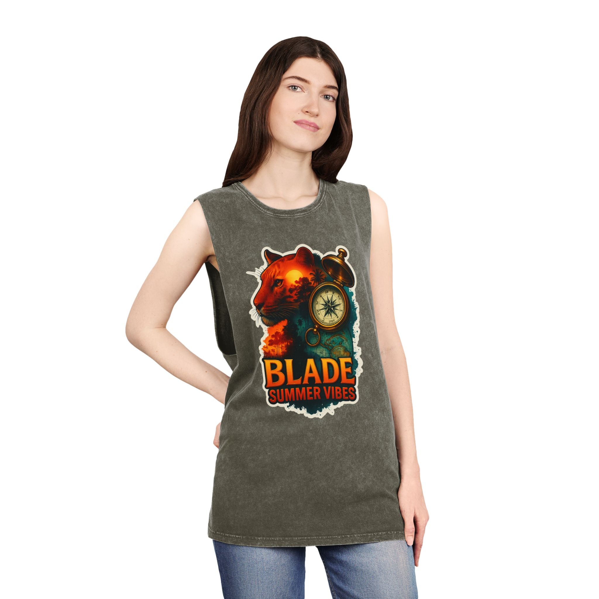 Primal Palms Lion Version 2 Tank Top