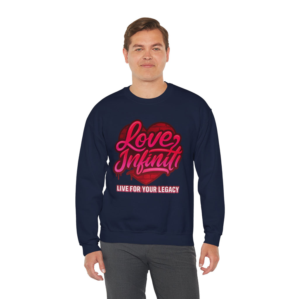 Love, Infiniti Street Vibes Unisex Crewneck Sweater