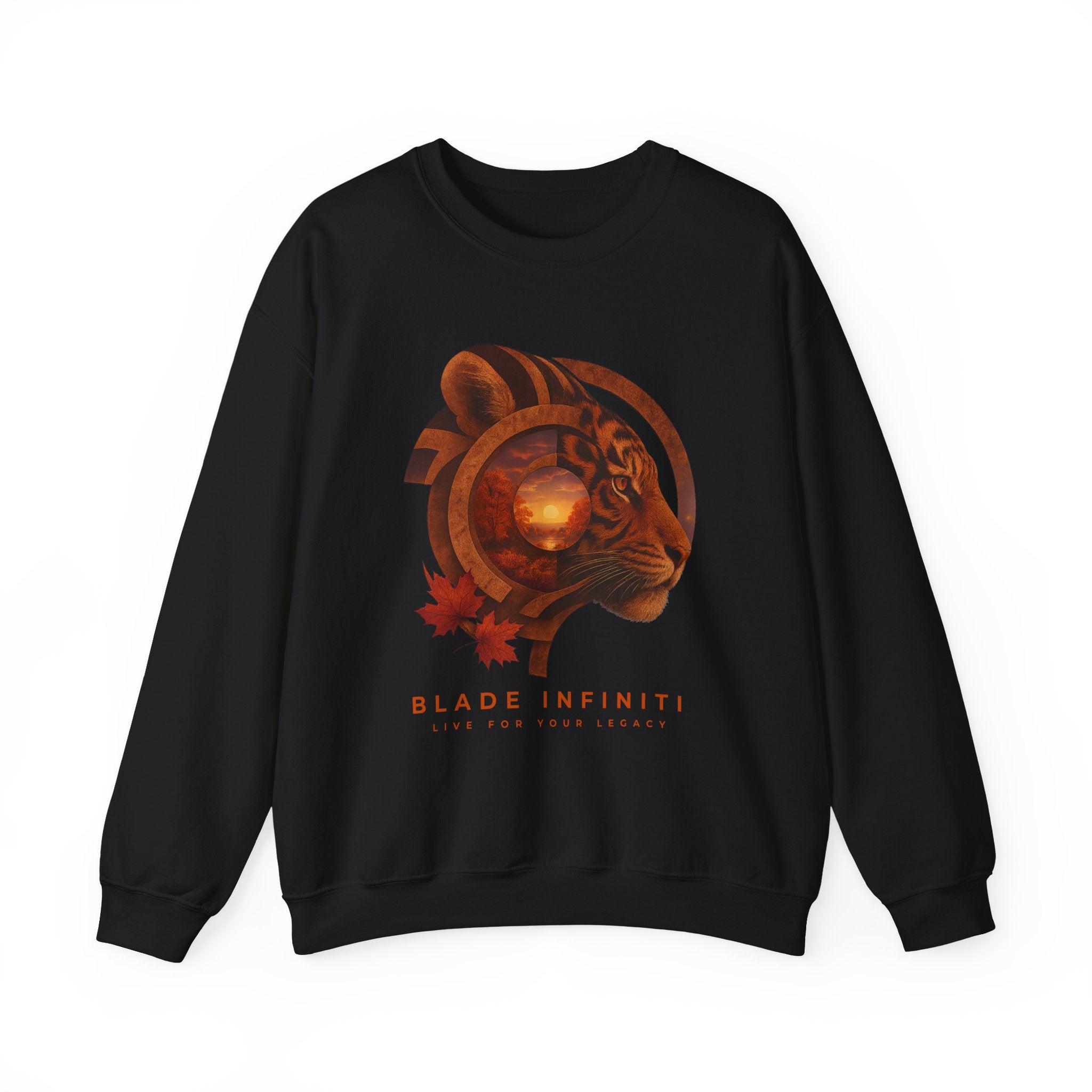 Fall Tiger V2 Unisex Crewneck Sweater