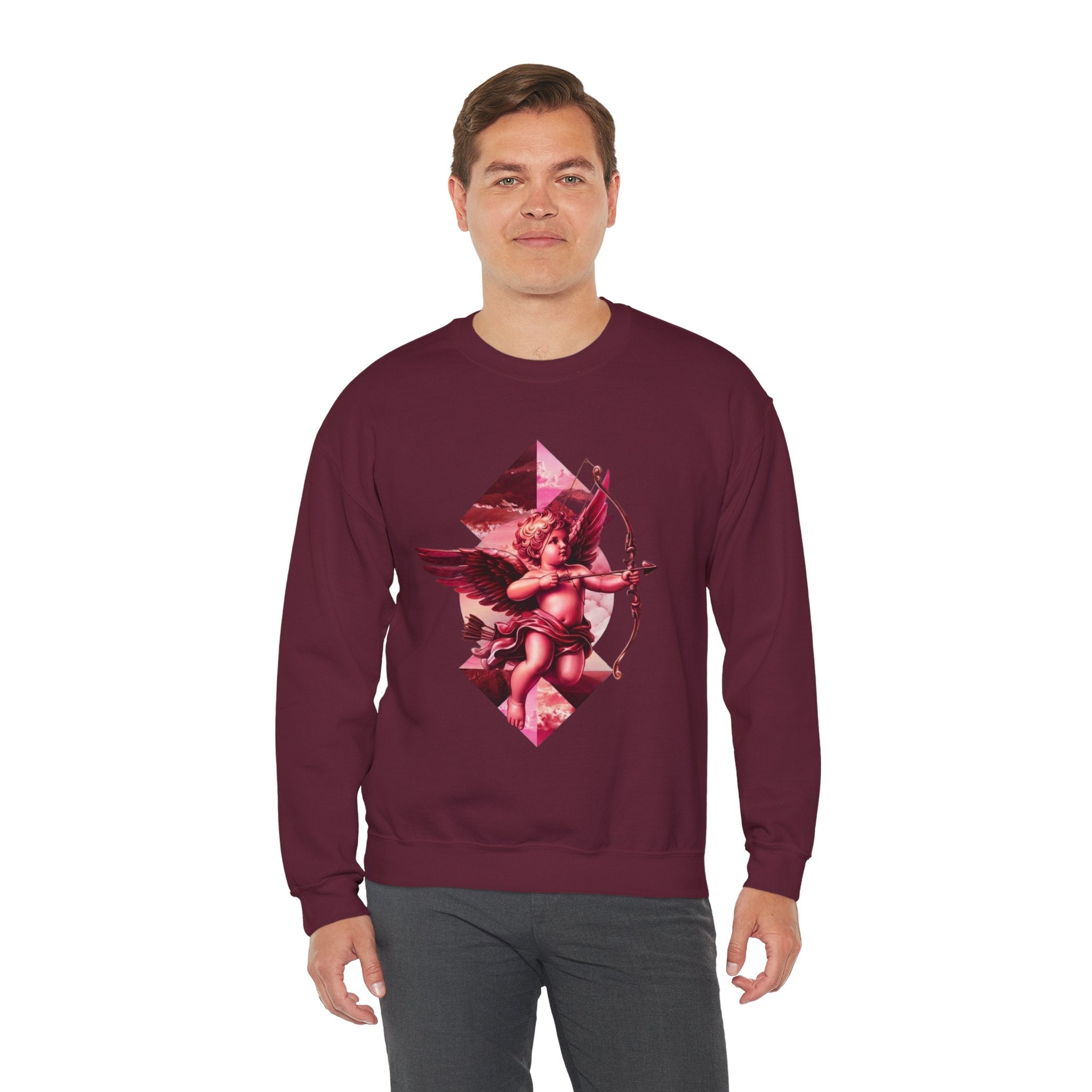 Cupid's Bow + Arrow - Love, Infiniti Unisex Crewneck Sweater