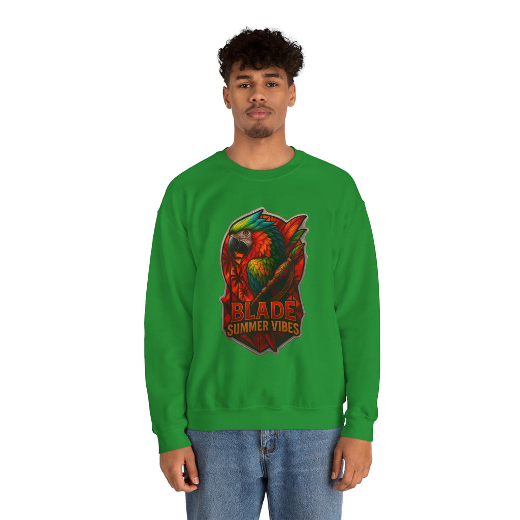 Aztec Parrot Unisex Crewneck Sweater