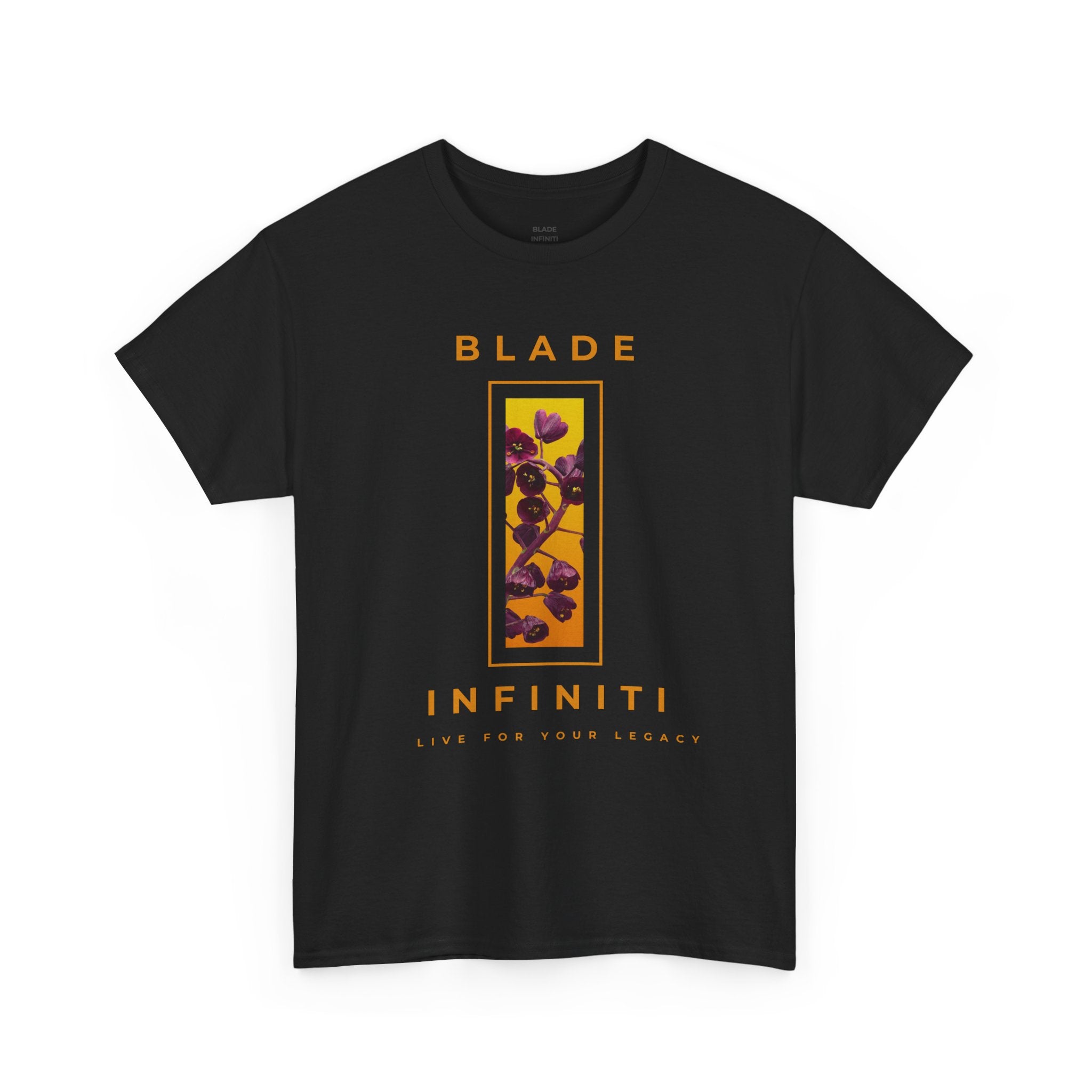 Essence of Infiniti Orange/Purple/Floral T-Shirt