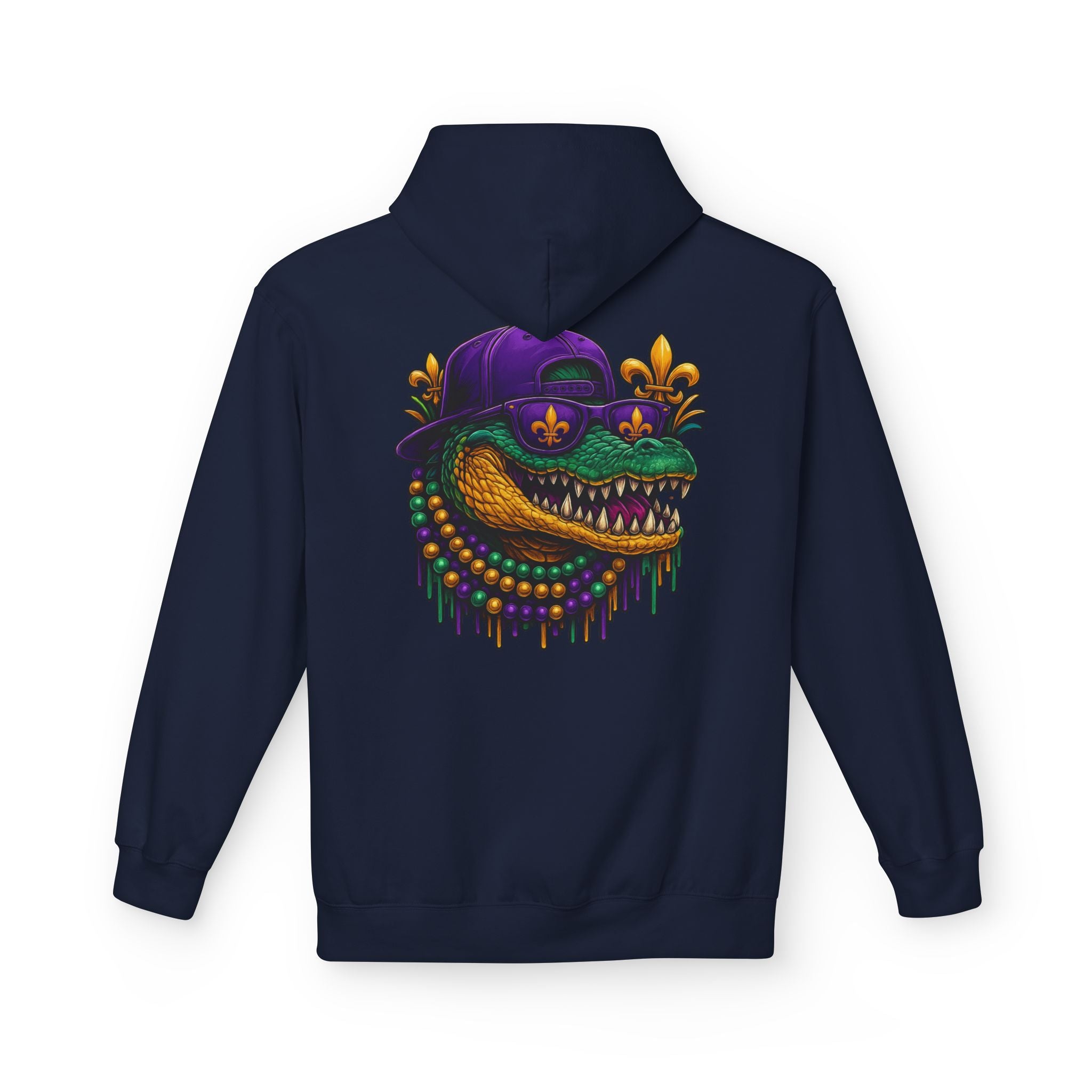 Mardi Gras Croc Hoodie