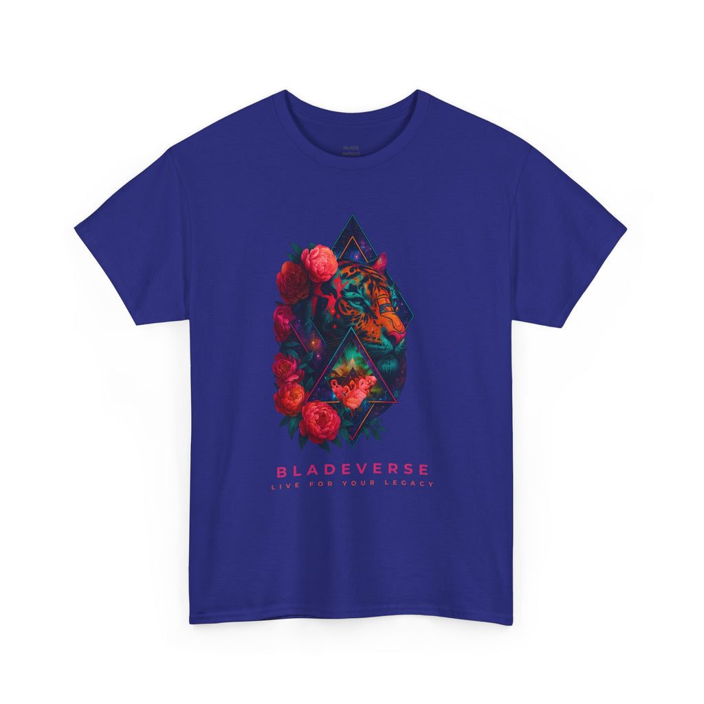 Bladeverse Galactic Floral Tiger T-Shirt