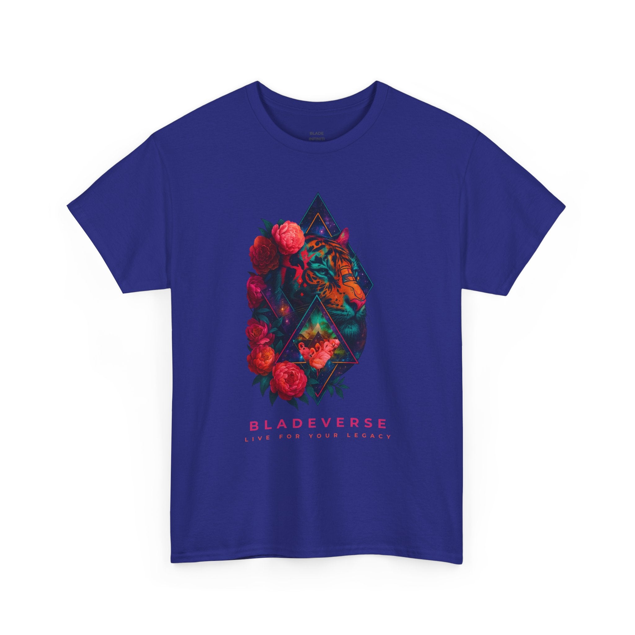 Bladeverse Galactic Floral Tiger T-Shirt