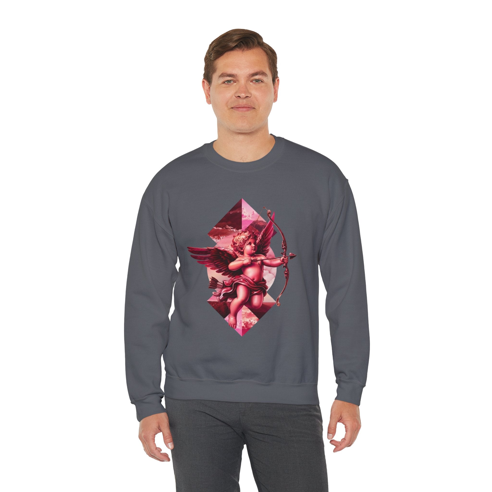 Cupid's Bow + Arrow - Love, Infiniti Unisex Crewneck Sweater