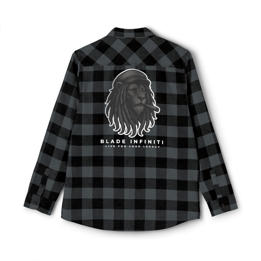Rasta Lion Version 2 Flannel Shirt