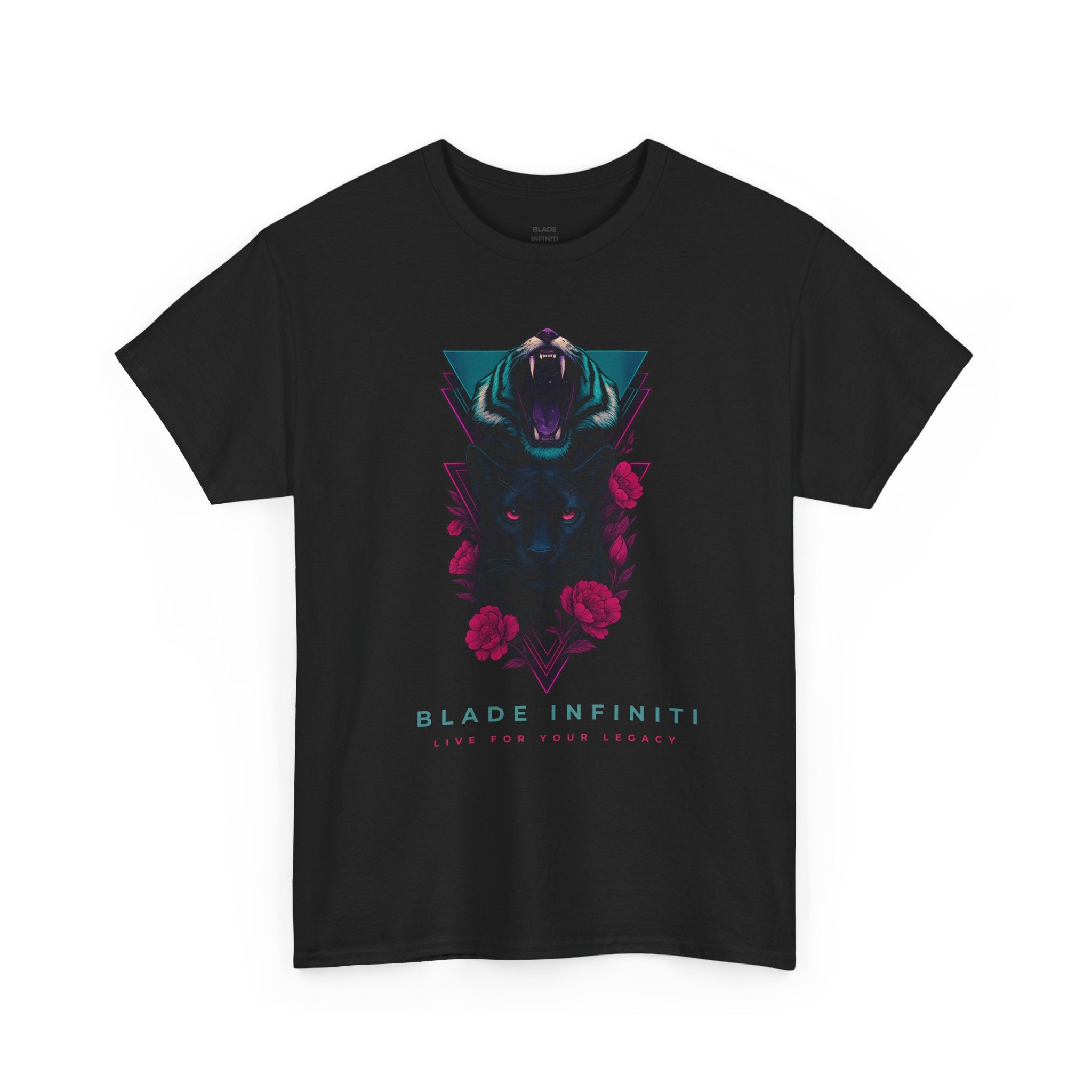 Bladeverse Midnight Galactic Jungle Tiger T-Shirt