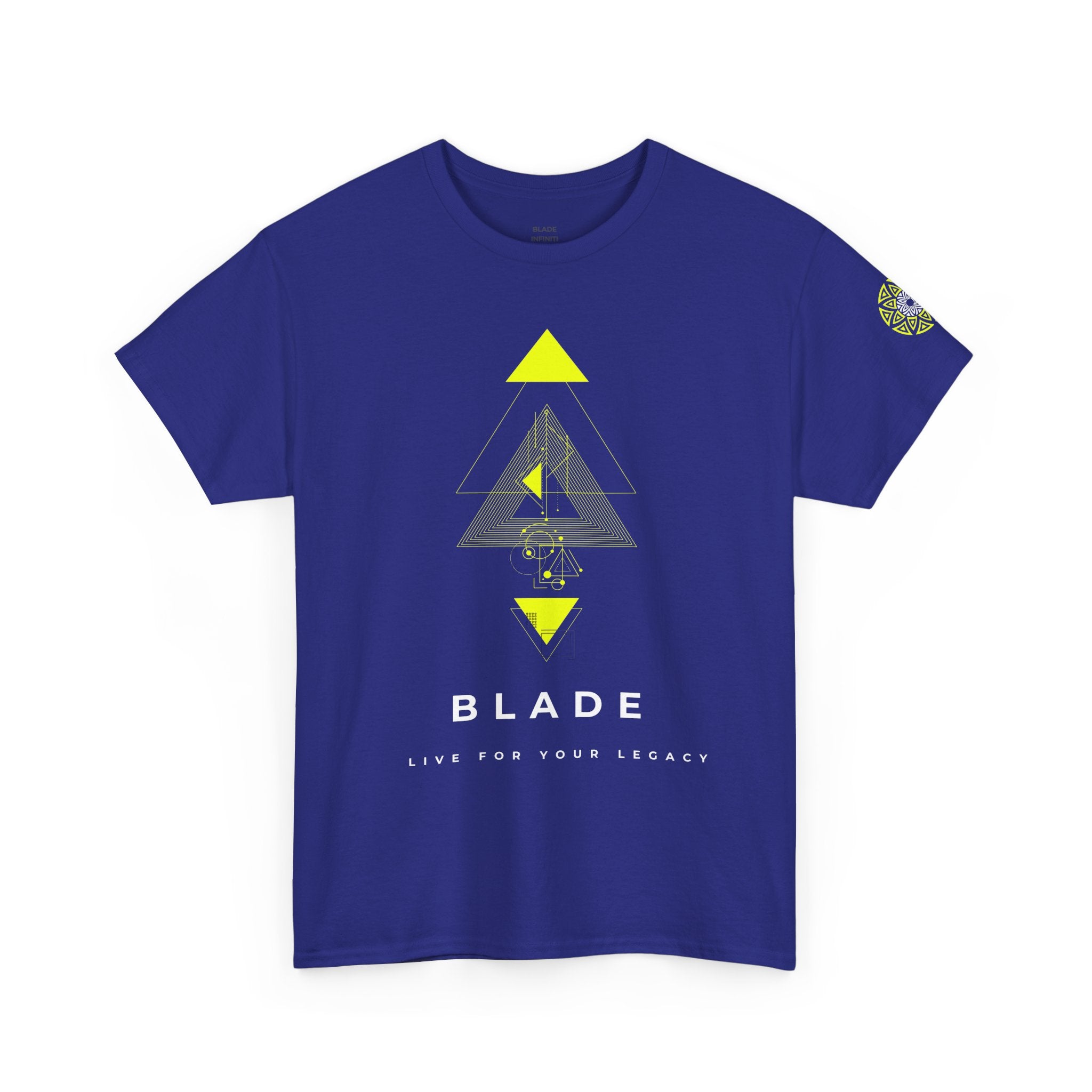 Geometric Odyssey Version 3 Neon Green T-Shirt
