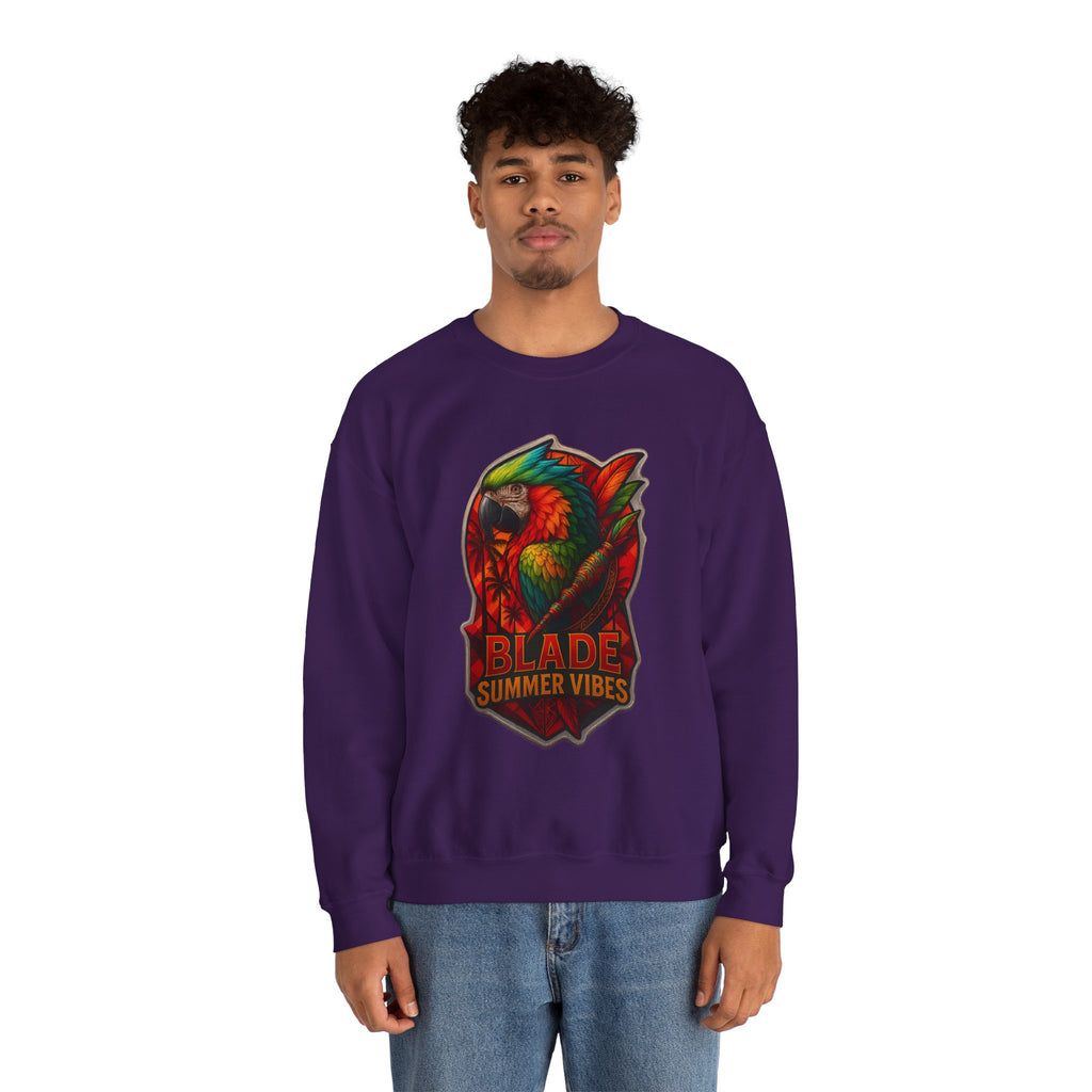 Aztec Parrot Unisex Crewneck Sweater