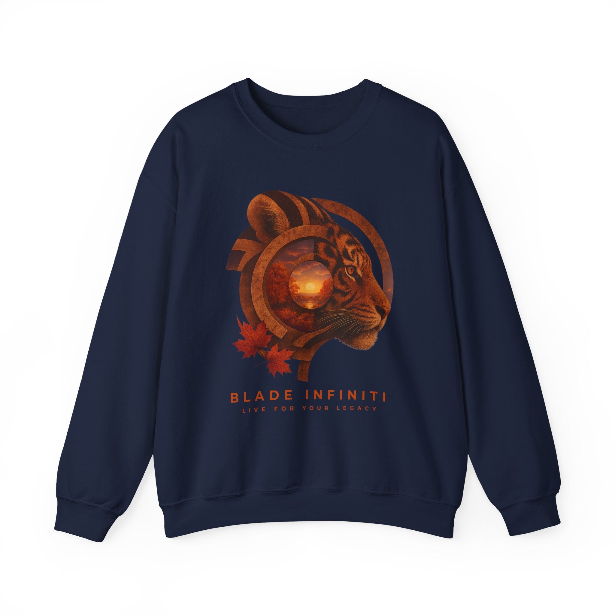 Fall Tiger V2 Unisex Crewneck Sweater