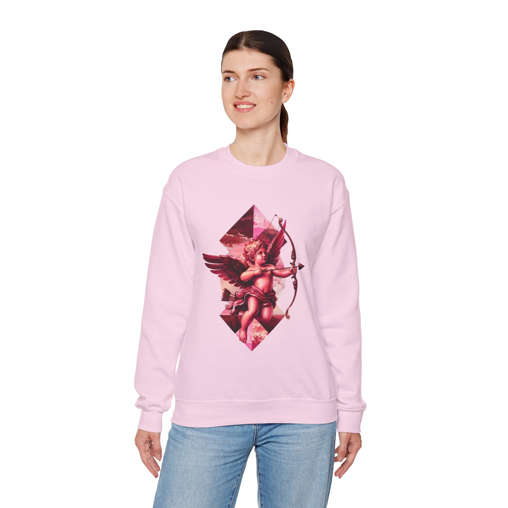 Cupid's Bow + Arrow - Love, Infiniti Unisex Crewneck Sweater