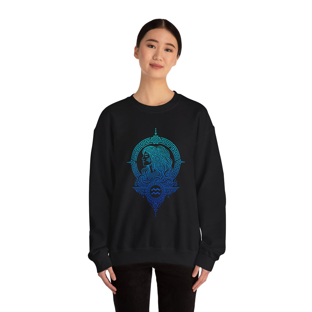 Aquarius Zodiac Unisex Sweater