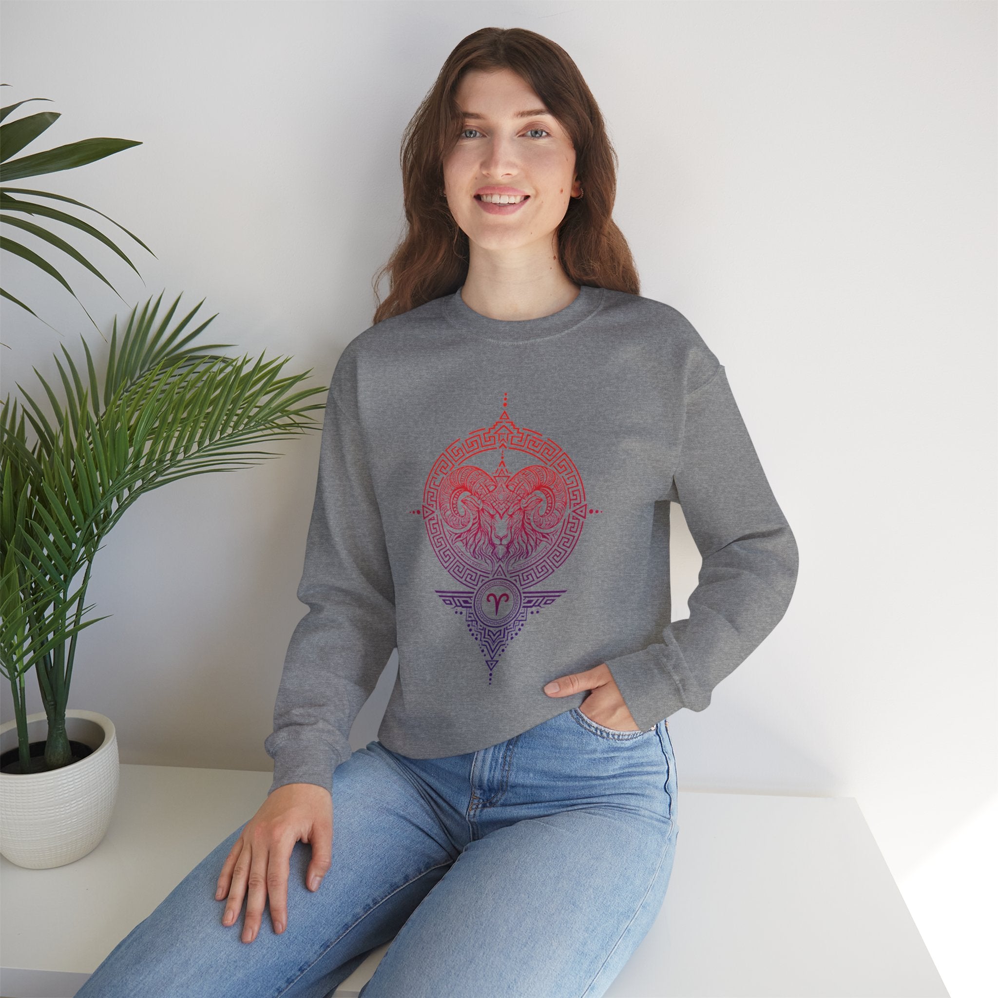 Aries Zodiac Unisex Sweater