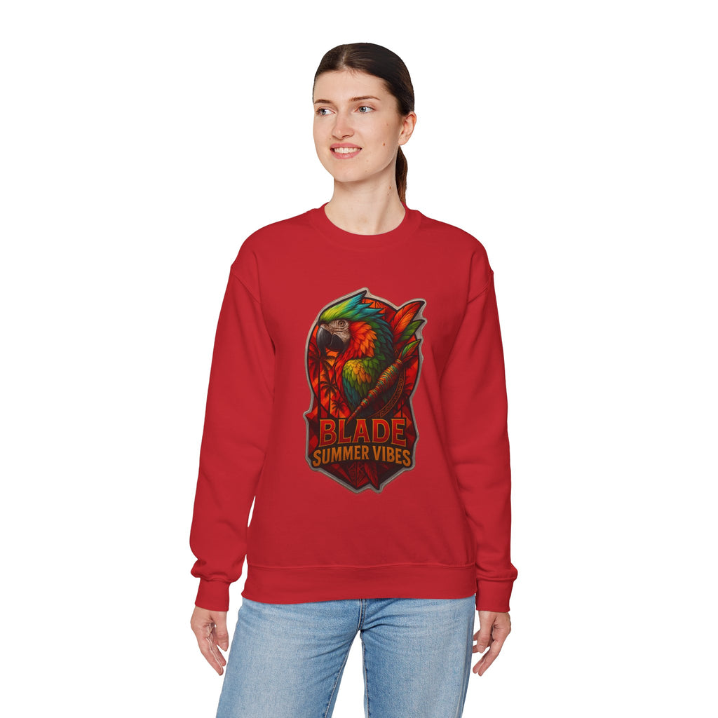 Aztec Parrot Unisex Crewneck Sweater